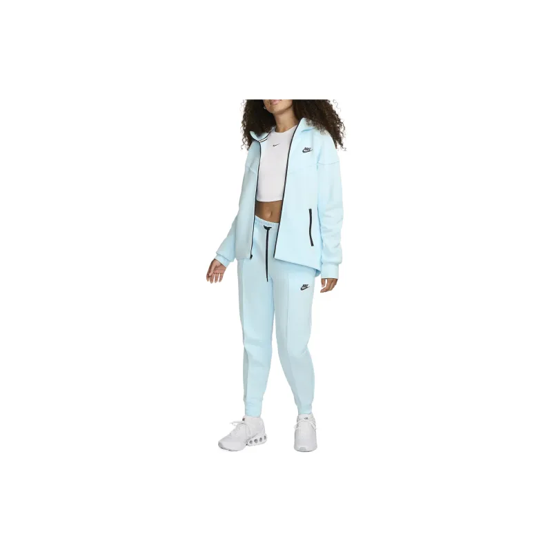 Nike Sportswear Women's Mid-Rise Joggers Athletic Trousers Women's Glacier Blue-2