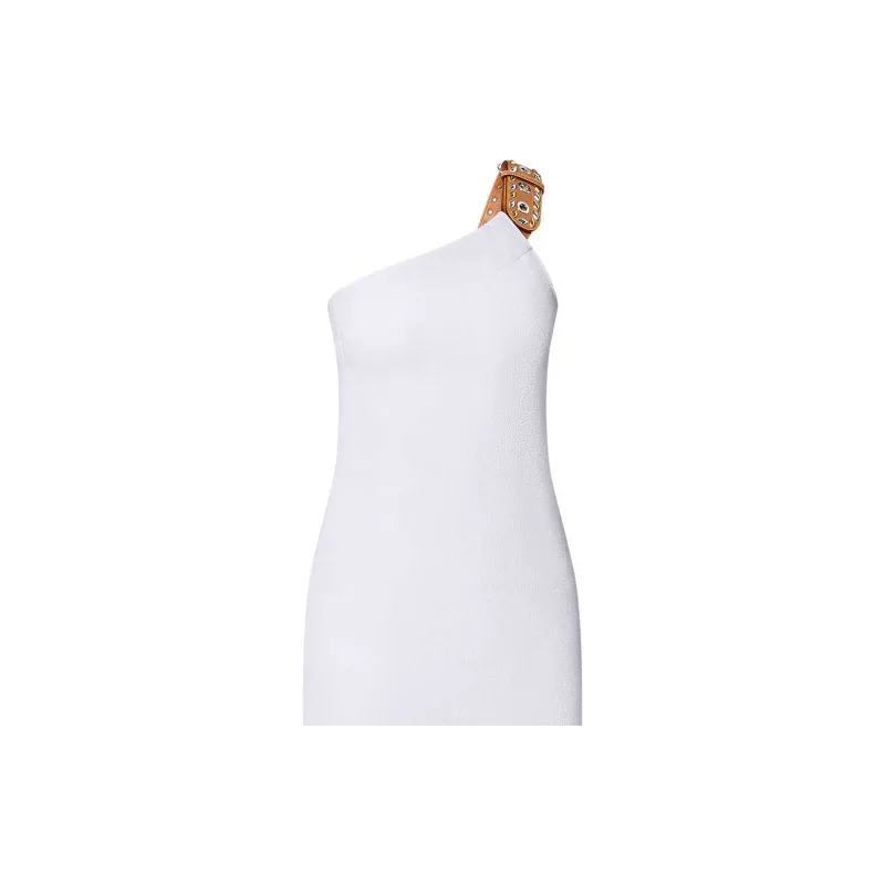 LOUIS VUITTON SS24 Sleeveless Dress Women's White-2