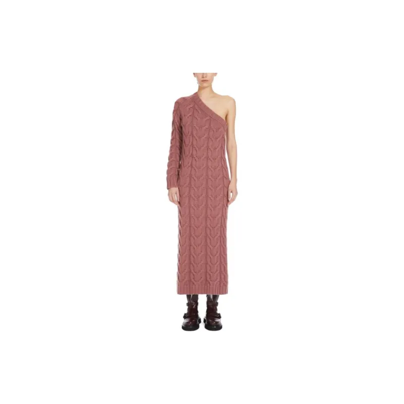 MaxMara Long-Sleeved Dresses Women's Pink-1