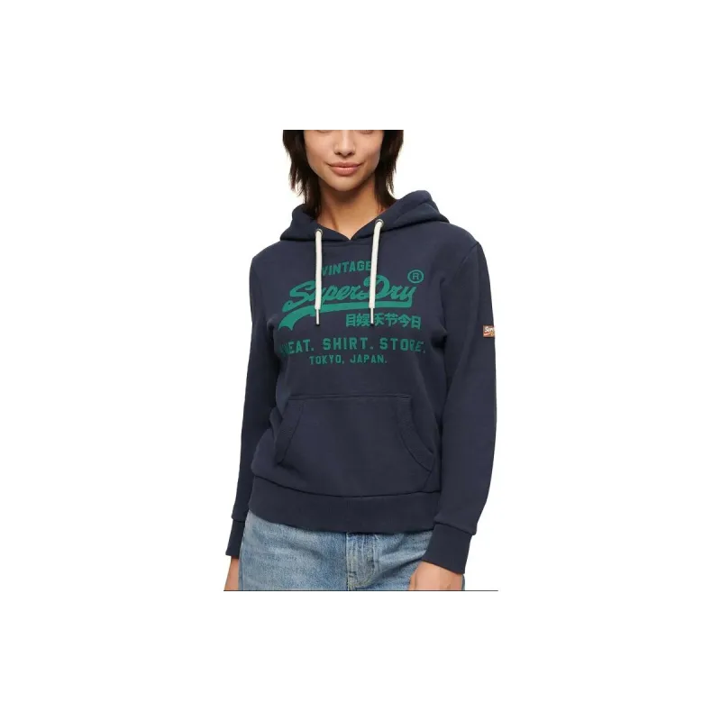 SUPERDRY Sweatshirt Women's Marine Blue-2