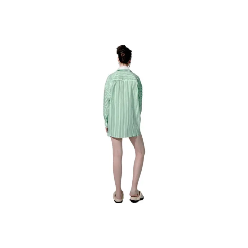 JAC FLEURANT Shirt Women's Green-2