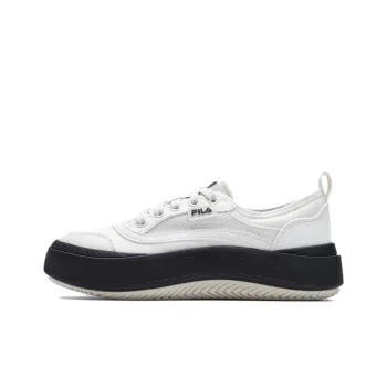 FILA JELLYFISH Low Top Canvas Shoes Women's Tofu White
