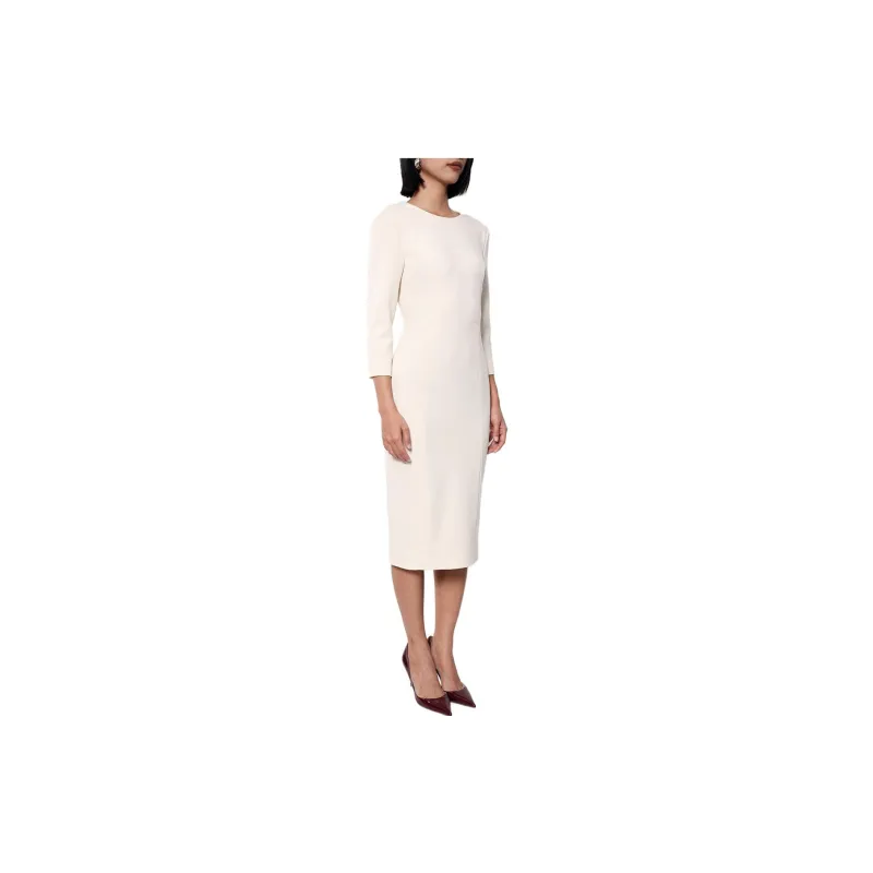 BRAND BY MEI Long Sleeved Dresses Women's Apricot-3