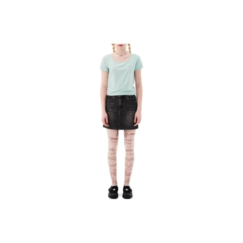 Kirsh FW23 Regular T Shirt Women's Mint-1