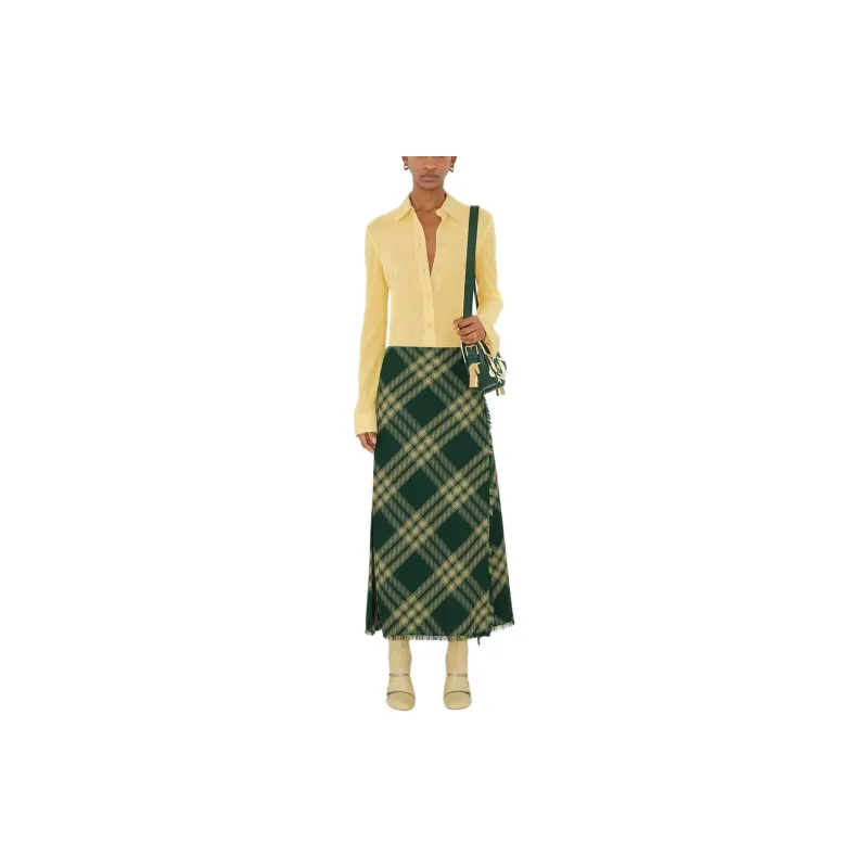Burberry SS24 Shirt Women's Narcissus Color-2