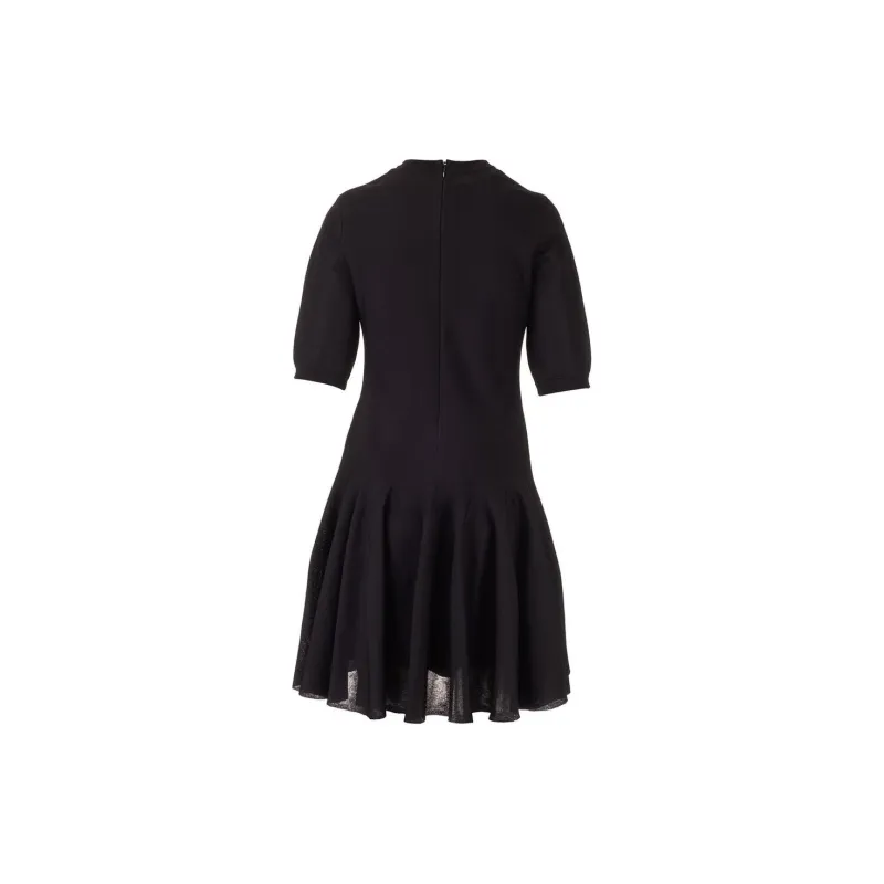 Givenchy Short Sleeved Dress Women's Black-1