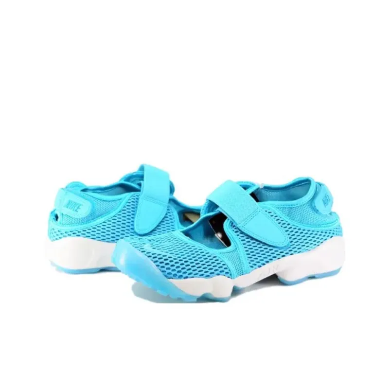 Nike Air Rift Anti Slip Wear Resistant Low Top Casual Shoes Women's Blue-2