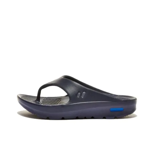 Crocs Abrasion-Resistant Flip Flops Unisex Navy Blue