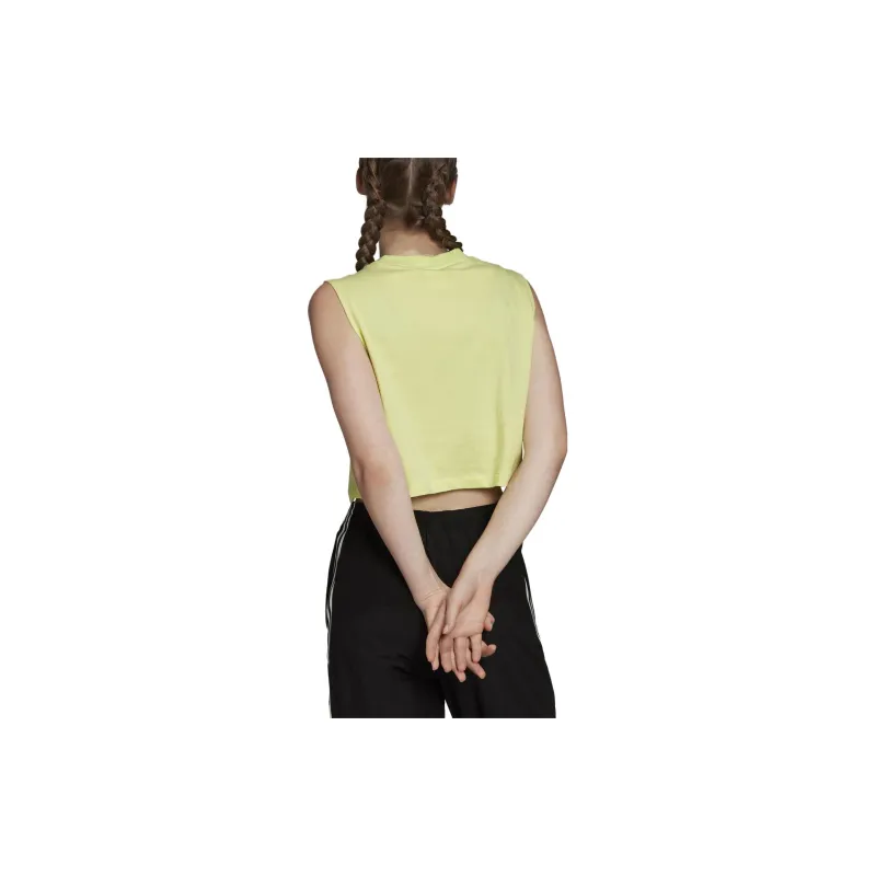 Adidas Tank Tops Women's Yellow-3