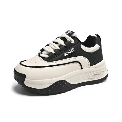 Yalu Abrasion Resistant Height Increasing Slip Resistant Chunky Sneakers Women's