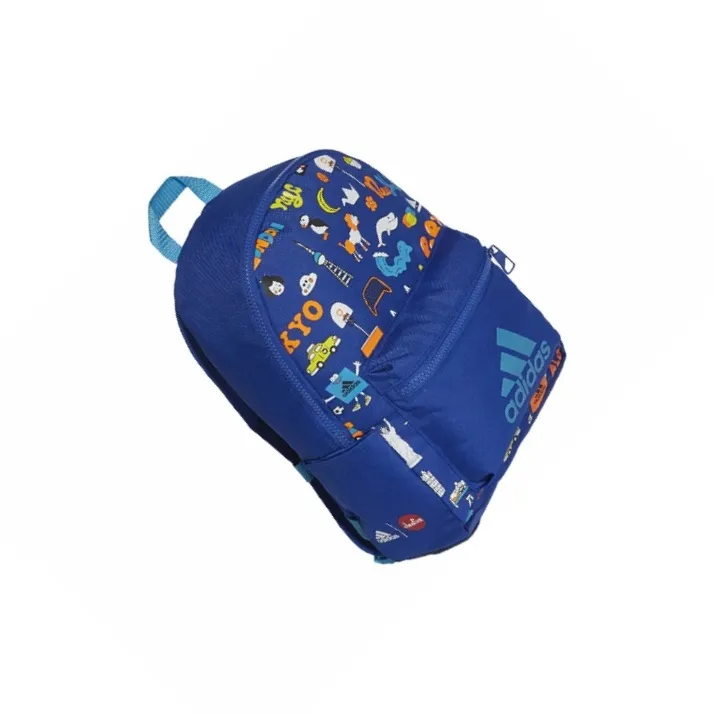 Adidas Polyester Backpack Regular Men's Royal Blue-3