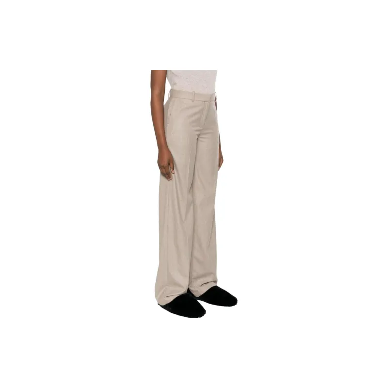 Magda Butrym Tailored Wide leg Cashmere Trousers-3