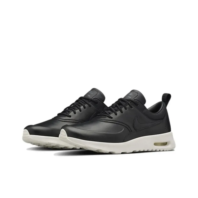 Nike Air Max Thea Anti-Slip Wear-Resistant Low-Top Casual Shoes Unisex Black-1