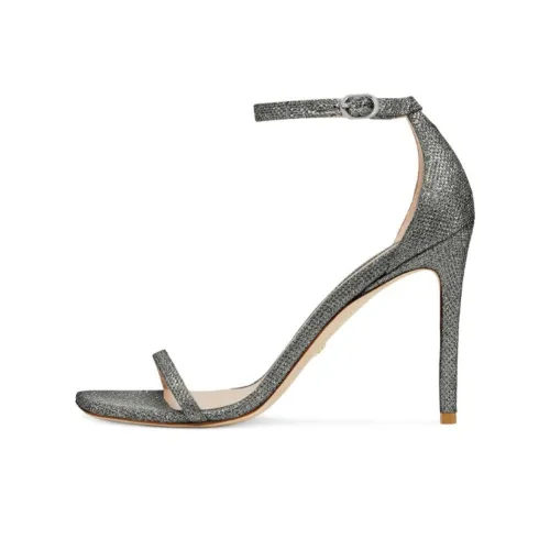 stuart weitzman Nudistsong 110mm Glitter Sandals