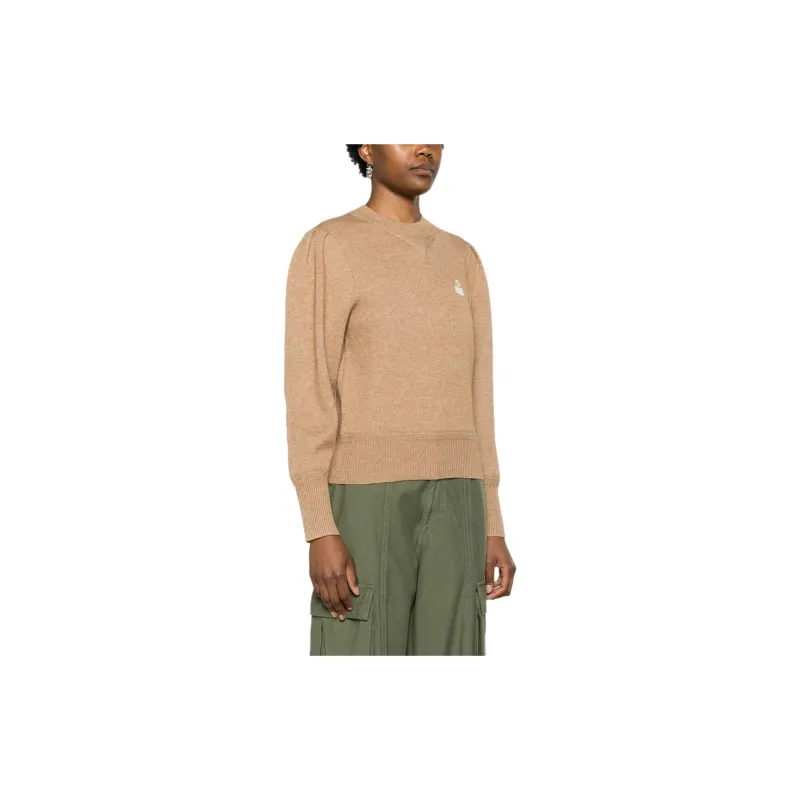 ISABEL MARANT ETOILE Kelaya Logo embroidered Jumper-3