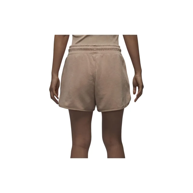 Jordan Flight Fleece Casual Shorts Women's Khaki-2