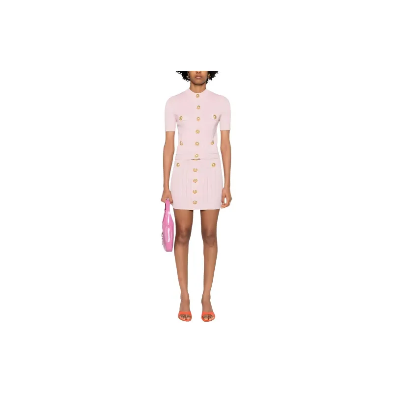 BALMAIN High waist Miniskirt-1