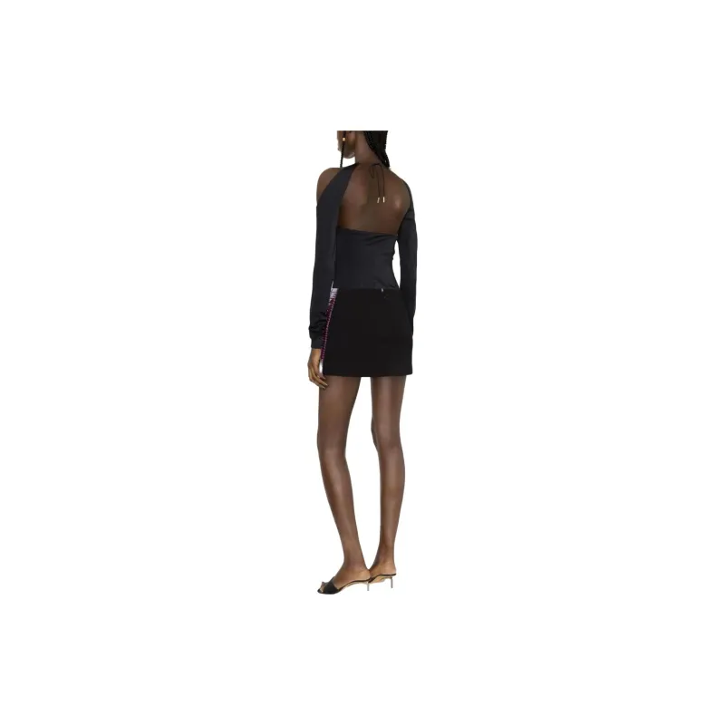 The Attico Zane Detachable Sleeved Top-1