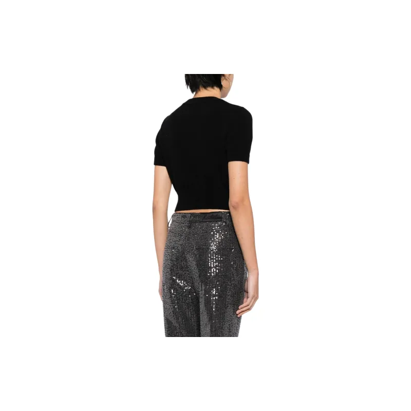 Alexander Wang Short Sleeved Cropped Pullover-3