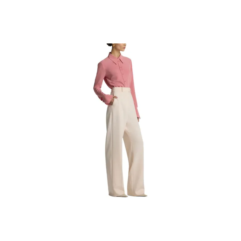 St. John Crepe De Chine Silk Blouse-3