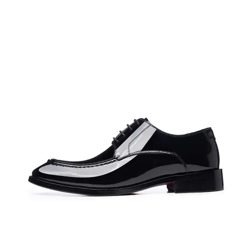 LAORENTOU Dress Shoes Men Low Top
