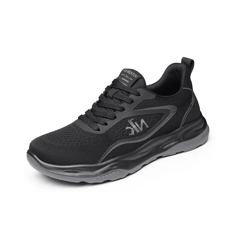 LAORENTOU Outdoor Shoes Men Low Top Black-1