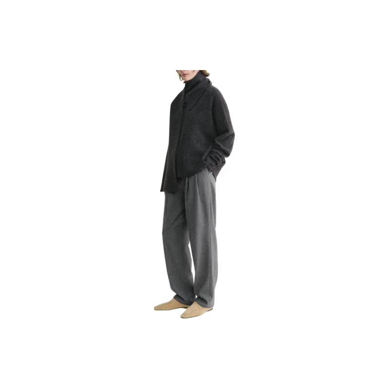 TOTEME Draped Scarf Knitted Jumper-3