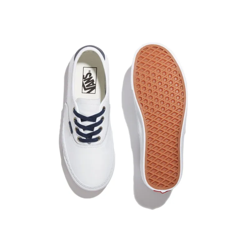 Vans Anti Slip Wear Resistant Low Top Skateboard Shoes Unisex White-3