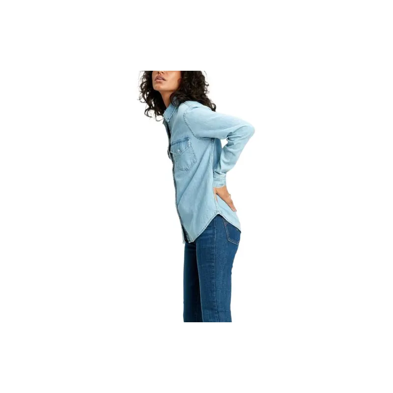 Levis Shirts Women's Blue-2
