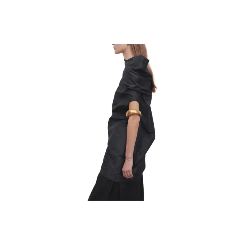 THE ROW Aria Asymmetric Organza Top-2
