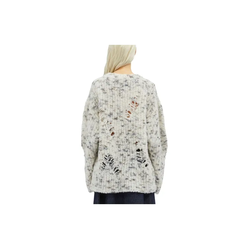 MSGM Drop Shoulder Knitted Jumper-2