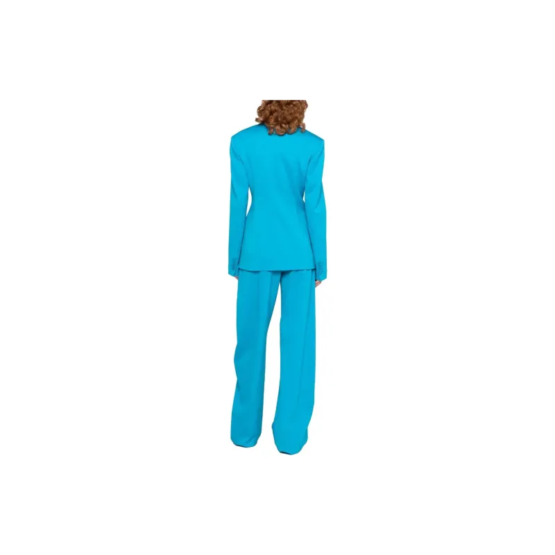The Attico Single Breasted Long Sleeved Blazer-3
