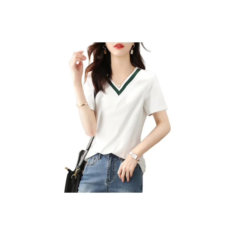 XWI T Shirts Women's White-2