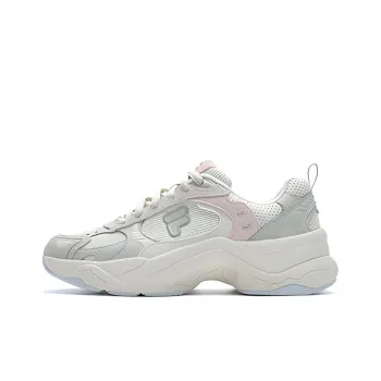 FILA FUSION UNIQUE Slip Resistant Low Top Casual Shoes Women's White Green