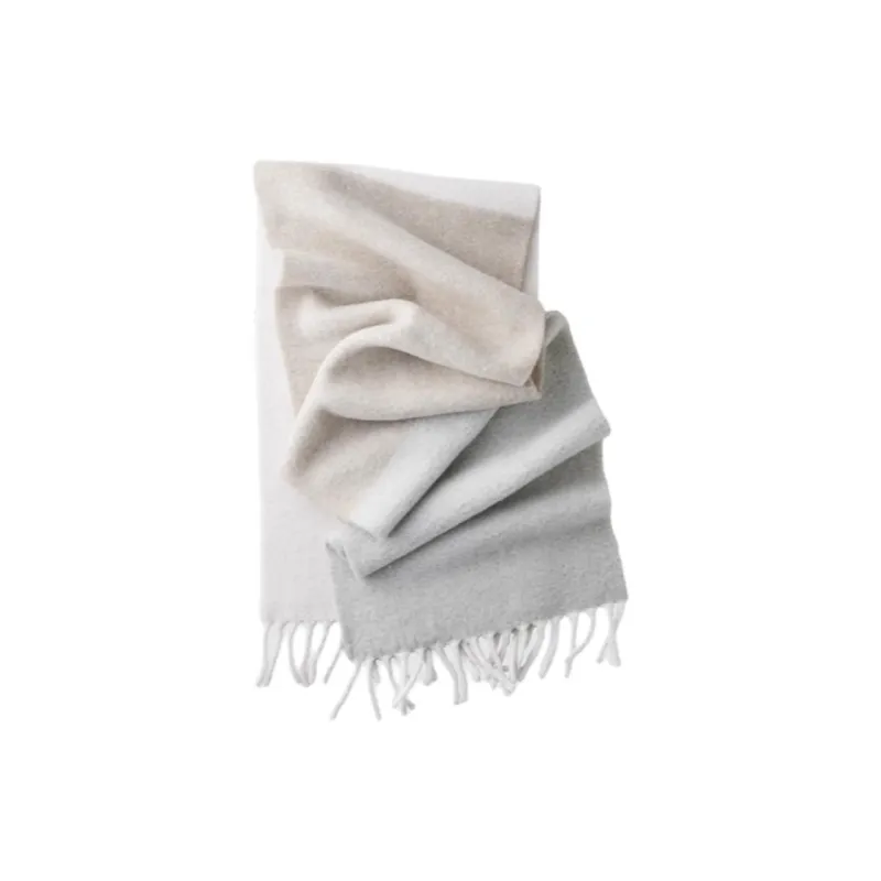 UNIQLO Acrylic Knit Scarves Unisex Multicolor-0