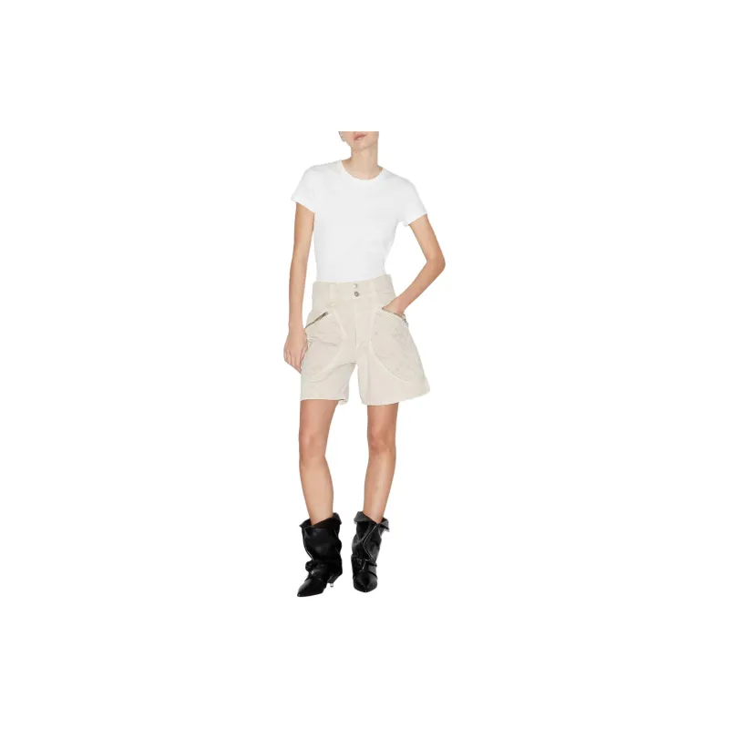 ISABEL MARANT Candice Quilted Shorts-2