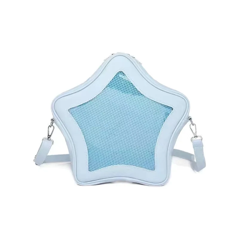 UNITE STAR Pu Backpack Medium Size Women's Black/Yellow/Blue/Pink/Light Blue-4