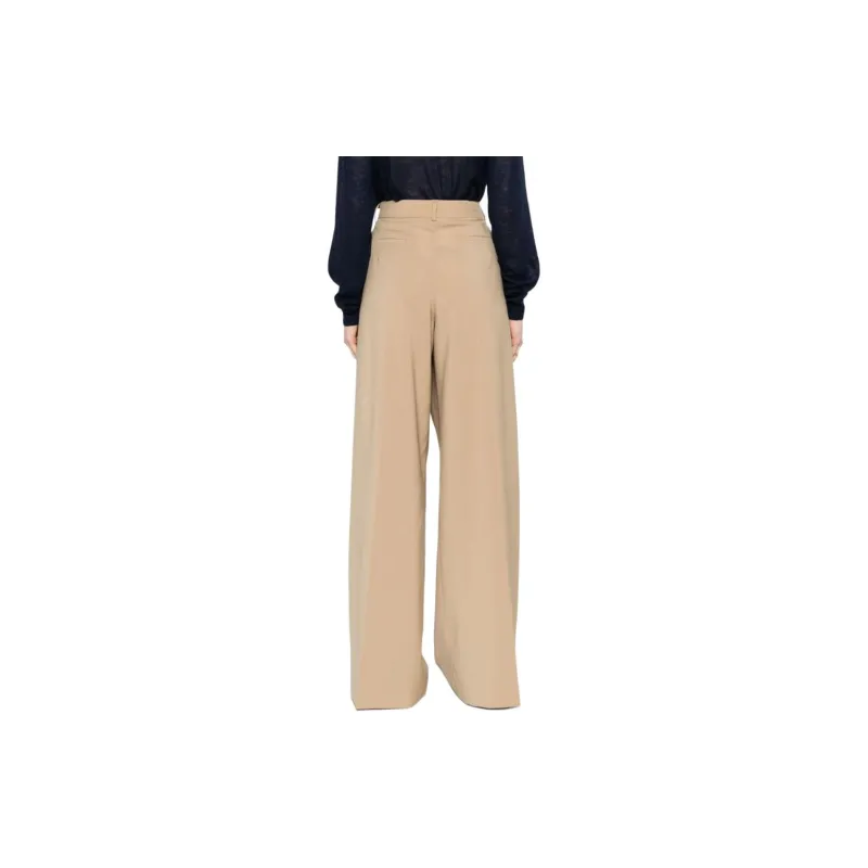 SportMax Mid rise Palazzo Trousers-2