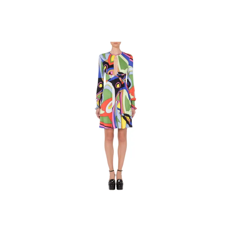 MOSCHINO Graphic print Mini Dress-1