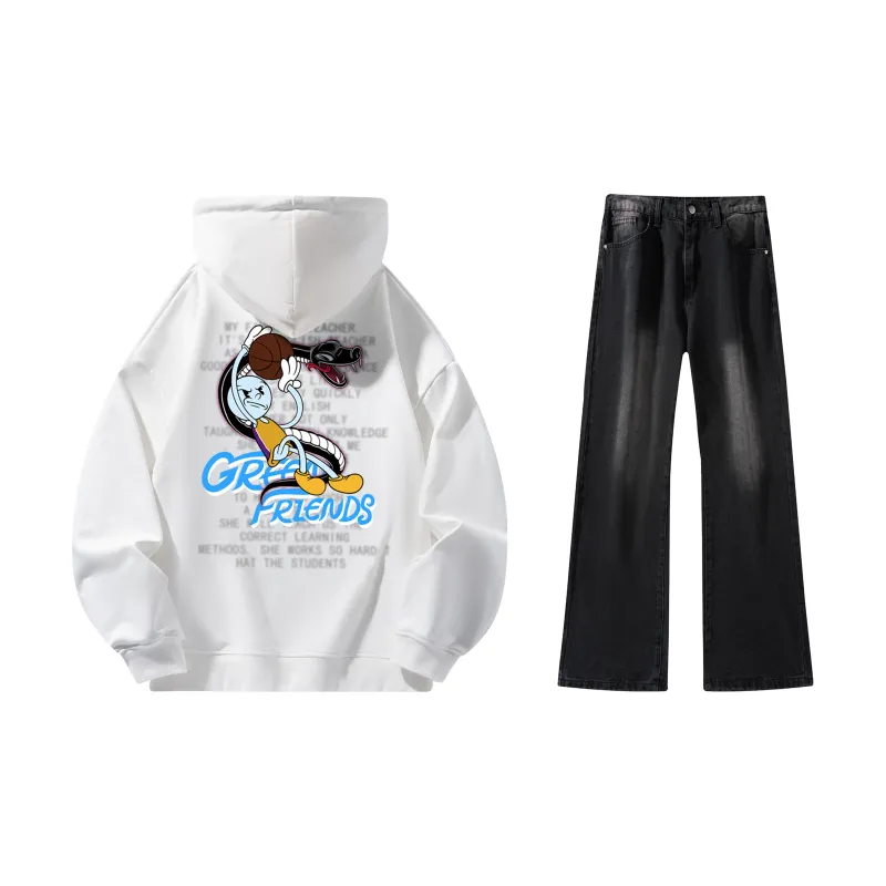 GF x WULIAOYUAN LIANMINGKUAN Sweatshirt Set Unisex-20