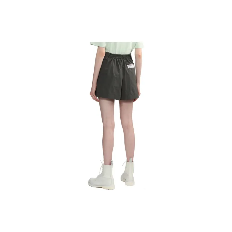 MUSIUM DIV Pleated Buckled Skorts-3