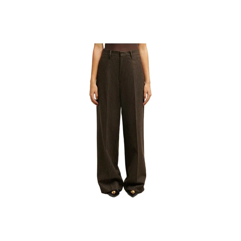 AMIPARIS Pinstripe Tailored Trousers-2