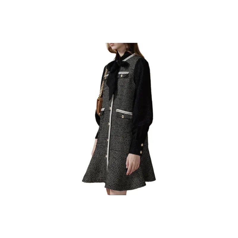 DKNY Sleeveless Dress Women's Black-4