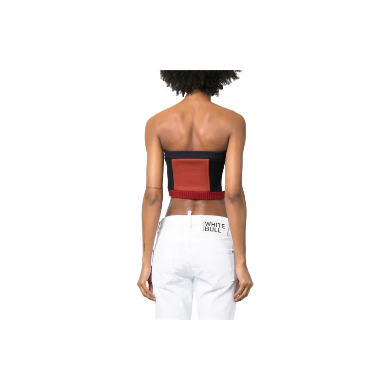 DSQUARED 2 Colour block Corset Top-3