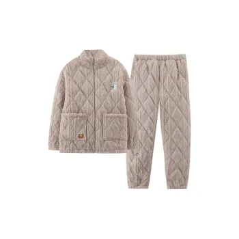 MIIOW Pajama Set Women's Light Brown