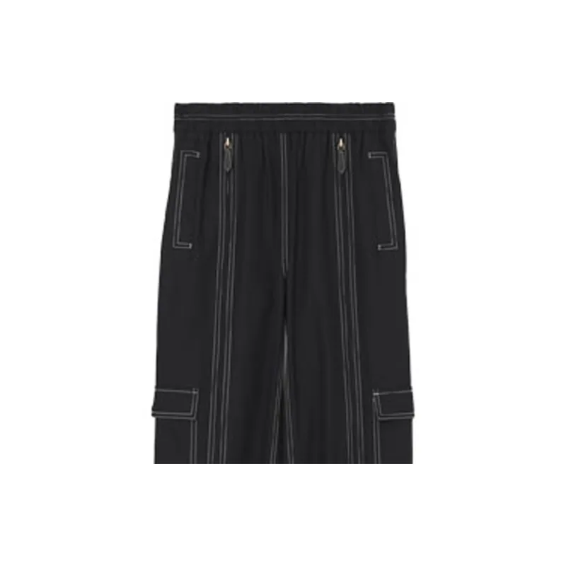 Burberry Cargo Pants Women's Black-3