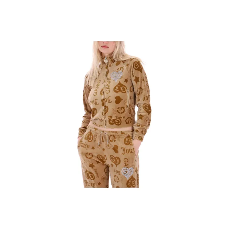 GANNI Jackets Women's Brown-2