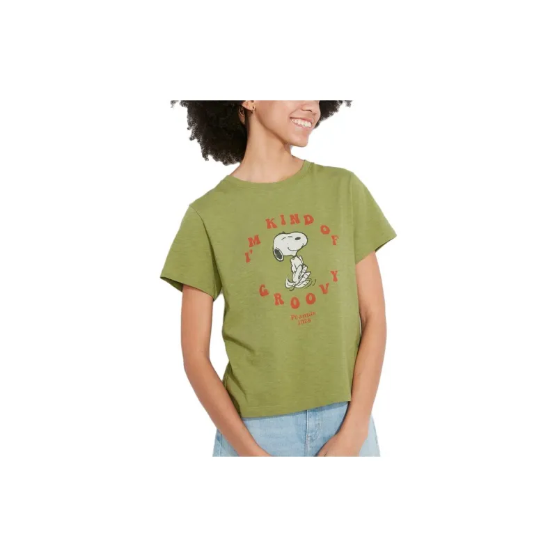 UNIQLO Crop Tops Women's Grass Green-2
