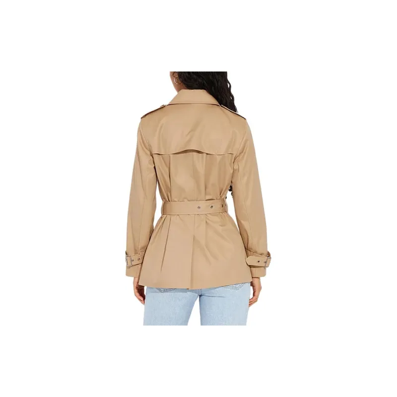 COACH SS24 Trench Coat Women's Khaki-2
