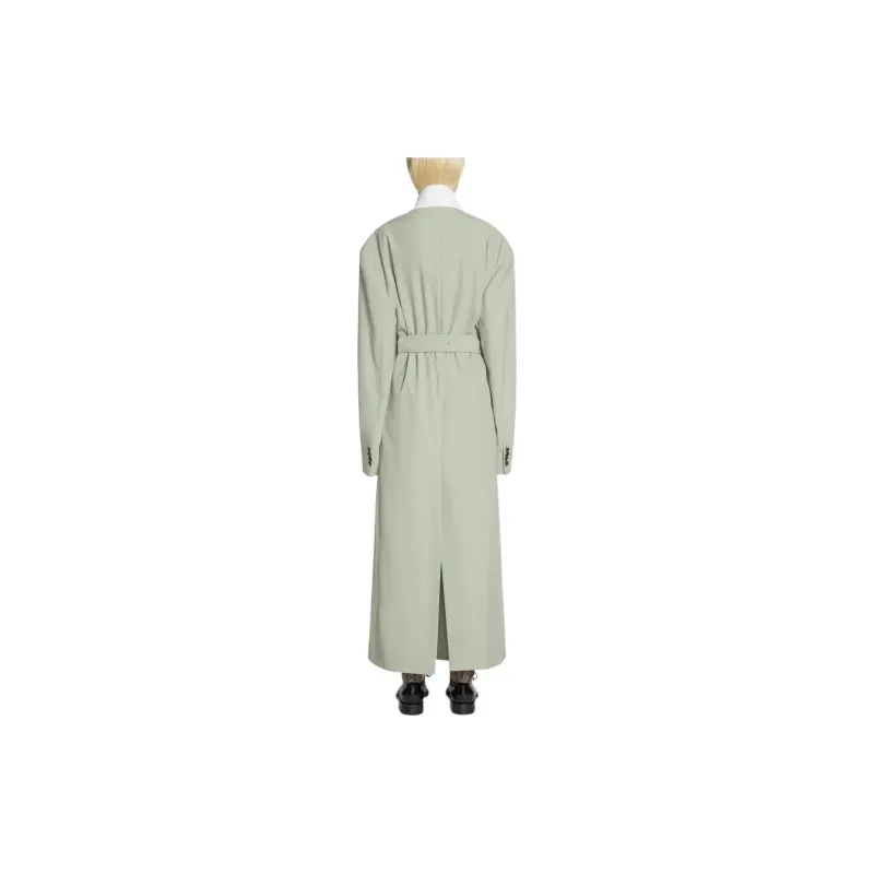 DRIES VAN NOTEN SS24 Coats Women's Cement-3